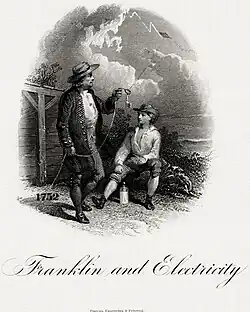 A depiction of Benjamin Franklin performing his Kite Experiment. Interest in working with, and later harnessing electricity would increase greatly during and following the Enlightenment. Without the knowledge gained about electricity during this time, electronic games as we know them would not be possible.