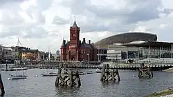 Cardiff Bay & Millennium Centre, Cardiff, Wales