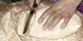 8. Cut dough into several pieces