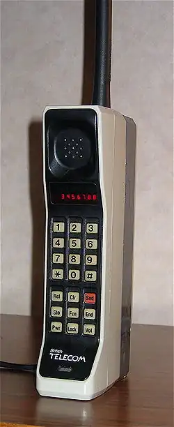 Motorola DynaTAC 8000X from 1984