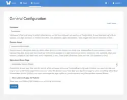 For a setup where you already own a domain, setup the domain in FreedomBox configuration page