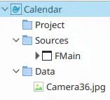 Gambas being told where the photo is