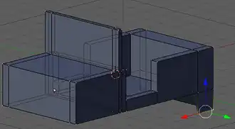 Bringing the back to a point.