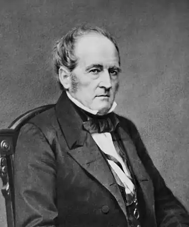 John Bell of the Constitutional Union party, which sought to avoid the dissolution of the Union.