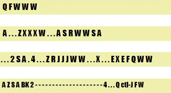 These are hotkey sequences one might enter to 'situationally Drive' in Trainz Driver. The graphic is meant to illustrate dynamic driving meeting certain conditions driving on the road. It was originally developed to explain to software engineers how a stream of keystroke captures were desired for display in a ticker display during Trainz Video tutorials, hence the row organization represents that ticker. (so far, September 2015, this hasn't happened)
