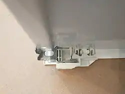 Detail, included here because it shows the little braces (right) where the trapezoid side piece locks in