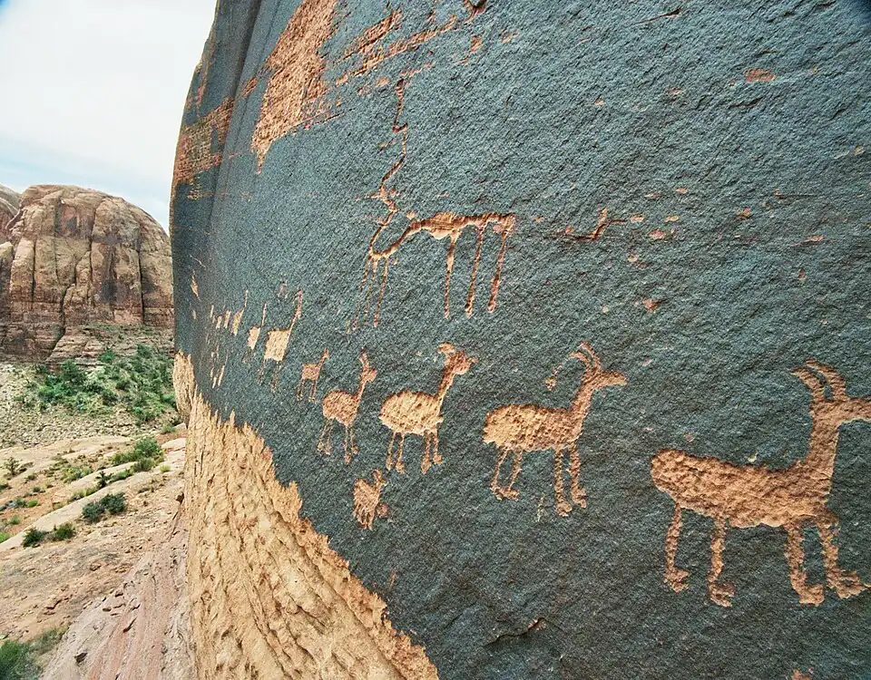 Petroglyph in Utah