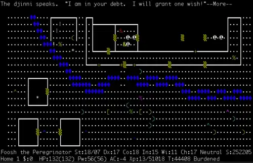 Nethack received its first release in 1987.