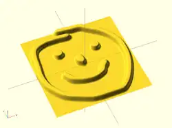 Surface output inverted