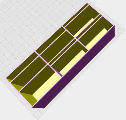 Picture of Remote Control Holder Design rendered by OpenJSCAD