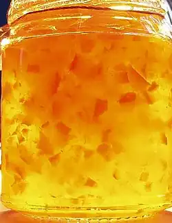Marmalade, from oranges