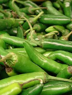 Serrano peppers