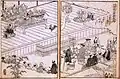 A depiction of a Japanese automaton theater in the 1790's. Made in relative isolation from the west, such developments prove a suggest a near universal interest in development of automated entertainment.