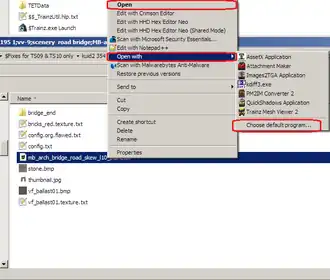 Windows Open With image