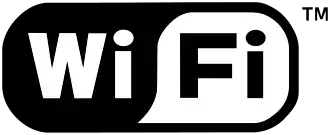 Wi-Fi logo.