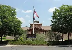 The Columbine Valley Town Hall.