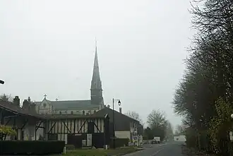The church in Braux-Sainte-Cohière