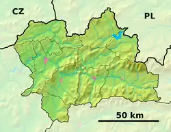 Korňa is located in Žilina Region