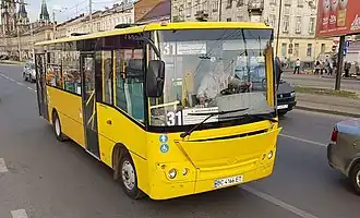 Bogdan A221 in Lviv