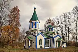 St. Michael the Archangel Church in the former village
