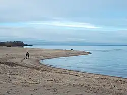 Beach in west Kotlin Island