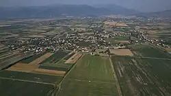 Air view of the village