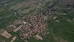 Air view of the village