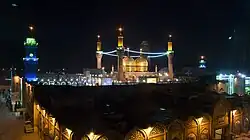 View of the mosque and its environs