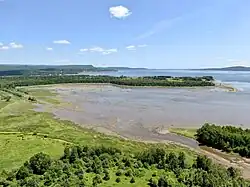 Skyline of Escuminac Flats