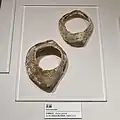 Shell bracelets from Denzayama Kofun&nbsp;[ja], Kumamoto Prefecture