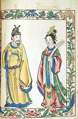 Noble prince and consort from Ming dynasty China