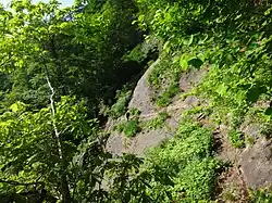 Obi Rock chain below Ichifudo (1,596m)