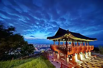 Sikjangsan Observatory night view