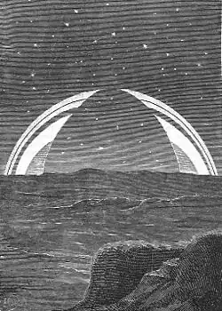 Paul Philippoteaux, illustration from Off on a Comet (1877).