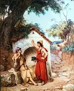 Algerian Women Around the Fountain (c.1886)
