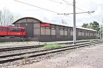 Metrotranvía Mendoza yards