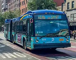 An SBS bus on the M14D