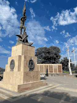 St. Michael Church sculpture, Hill of honor