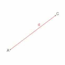 Square with a given diagonal