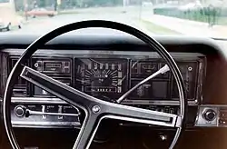 1968 Wildcat Custom dashboard