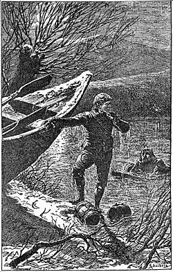 Malcolm and Grent cross the Rhine at midnight