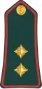First lieutenant (Gambian National Army)