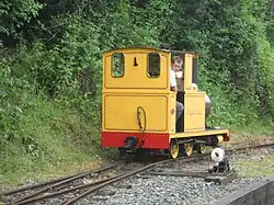 'Polar Bear' on the headshunt at Cragside