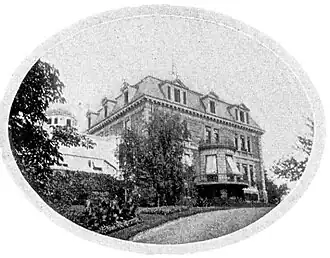 Iononteh (1865), Andrew Allan's residence