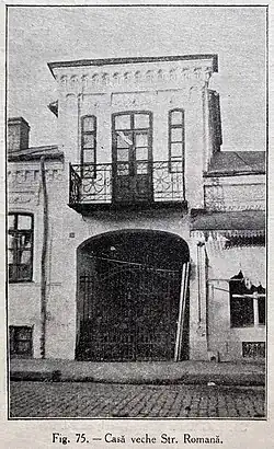 Hanul Călugăru, in 1937.