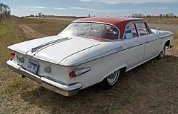 1961 Plymouth Fury four-door sedan