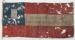 Flag of the 1st Alabama Infantry Regiment