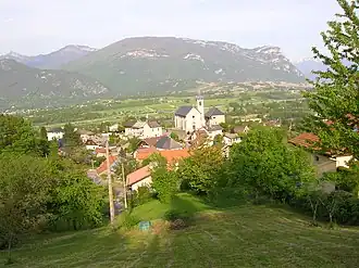 A panoramic view of Saint-Baldoph