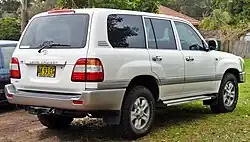Second facelift Toyota Land Cruiser VX (UZJ100)