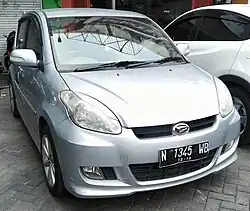 2008–2011 Daihatsu Sirion in Indonesia